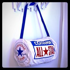 Converse All Star canvas duffel barrel bag